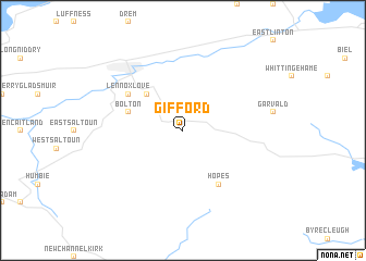 map of Gifford