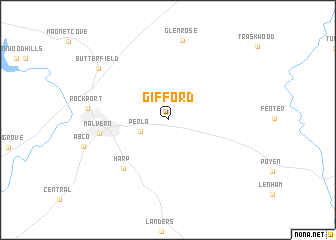 map of Gifford