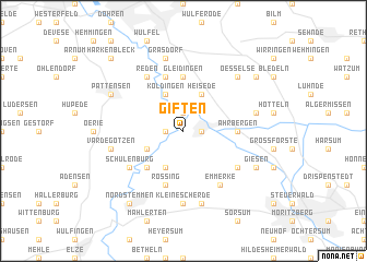 map of Giften