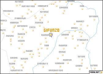 map of Gifunzo