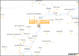 map of Gigatli-Urukh