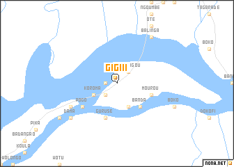 map of Gigi II