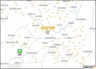 map of Gigiyun