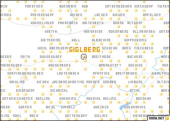 map of Giglberg