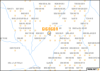 map of Gigogon