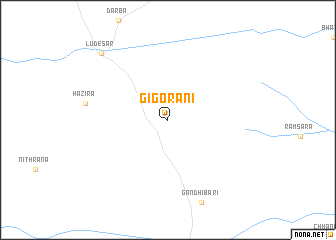 map of Gigorāni