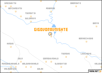 map of Gigovo Ravnishte