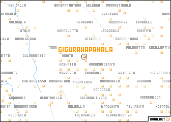 map of Gigurawa Pahala