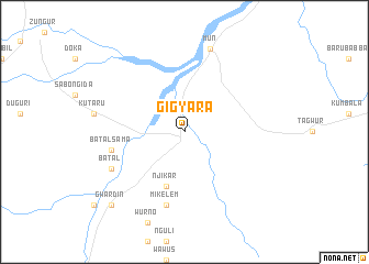 map of Gigyara