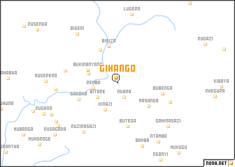 map of Gihango