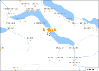 map of Gihese