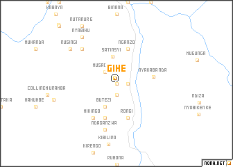 map of Gihe