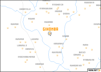 map of Gihomba