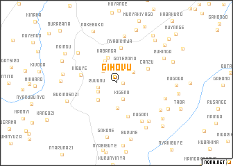 map of Gihovu