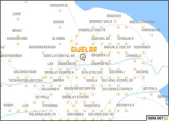 map of Gījelar