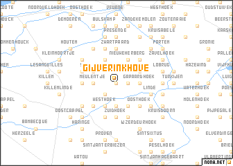 map of Gijverinkhove