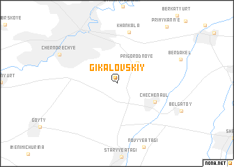 map of Gikalovskiy