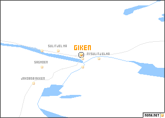 map of Giken