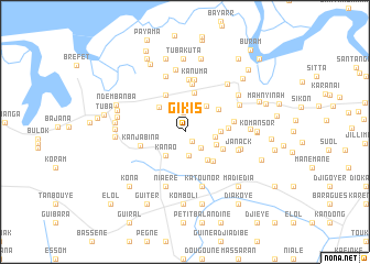 map of Gikis