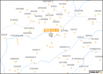 map of Gikombe