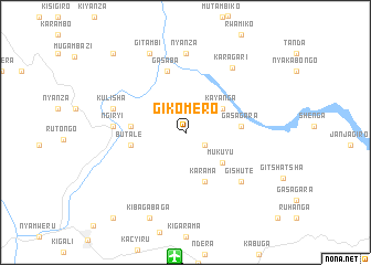 map of Gikomero