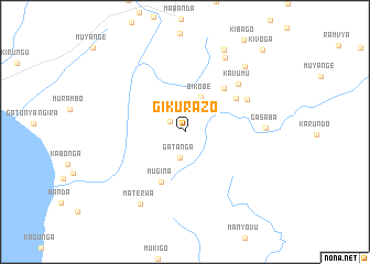 map of Gikurazo