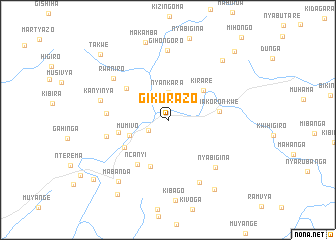 map of Gikurazo