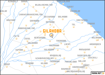 map of Gilahoba