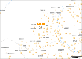 map of Gilai