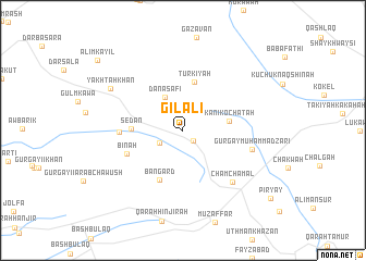 map of Gilālī