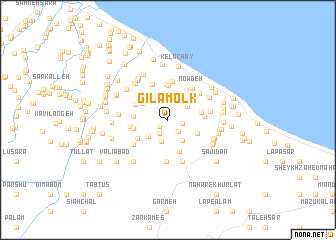 map of Gīlāmolk