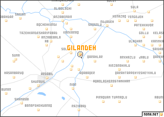 map of Gīlān Deh