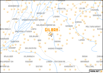 map of Gīlbām