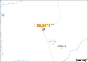 map of Gilbert