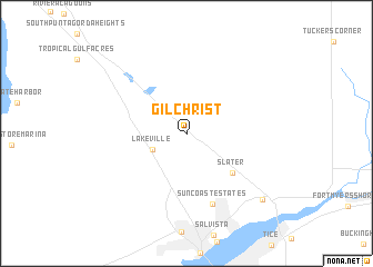 map of Gilchrist