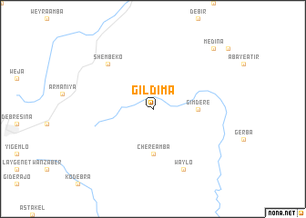 map of Gīldīma