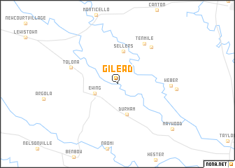 map of Gilead