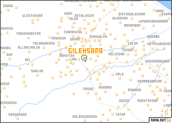 map of Gīleh Sarā