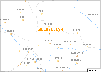map of Gīleh-ye ‘Olyā