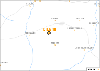 map of Gilena