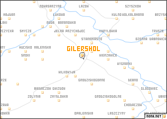 map of Gilershoł