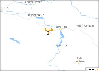 map of Gile