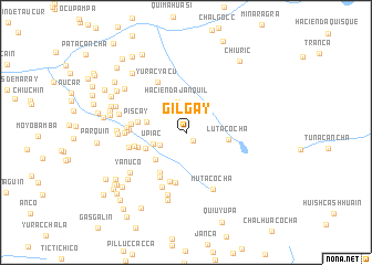 map of Gilgay