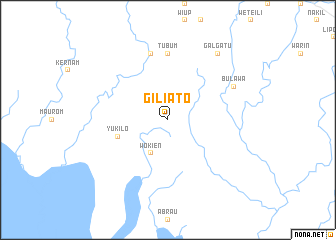 map of Giliato