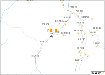 map of Gilib