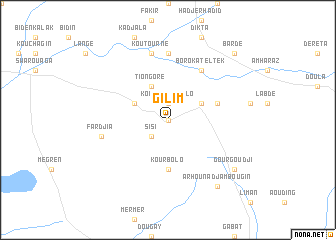 map of Gilim