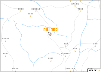 map of Gilinga