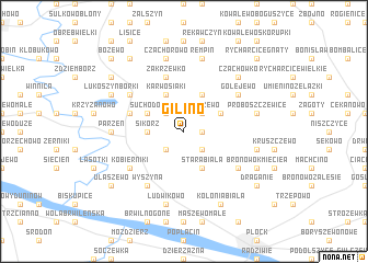 map of Gilino