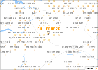 map of Gillenberg