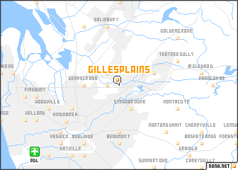 map of Gilles Plains